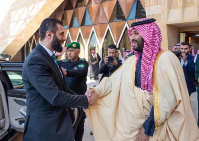 محمد بن سلمان يلتقي الشرع ويناقش معه دعم سوريا واستقرارها