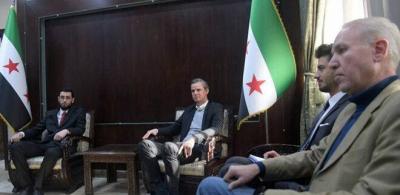 وزير المالية السوري يلتقي القائم بالأعمال الألماني بدمشق