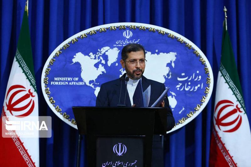 المتحدث باسم ​وزارة الخارجية الإيرانية يطالب الرئيس الفرنسي بالتوقف عن إصدار مواقف غير مدروسة