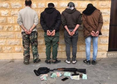 الجيش يوقف عصابة سرقة وسلب عند مفرق زغرين الهرمل