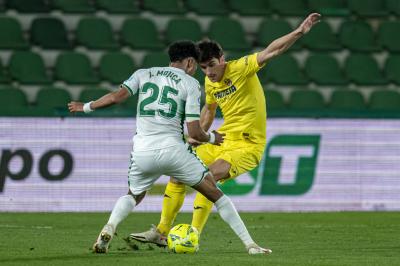 فياريال يسقط في فخ التعادل أمام إلتشي في الدوري الإسباني الممتاز  .. فيديو