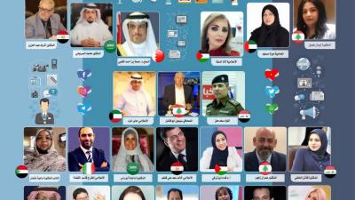 دور الإعلام في إدارة الأزمات والكوارث في ملتقى افتراضي للمجلس الانمائي العربي للمرأة والاعمال في لبنان