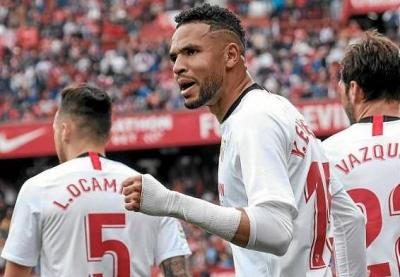 المغربي النصيري يتقاسم صدارة هدافي الدوري الإسباني الممتاز لكرة القدم مع الأورجواياني سواريز