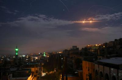 سوريا مراسل الوطن  الاصوات التي تسمع في محبط دمشق هي من تصدي دفاعاتنا الجوية لعدون اسرائيلي