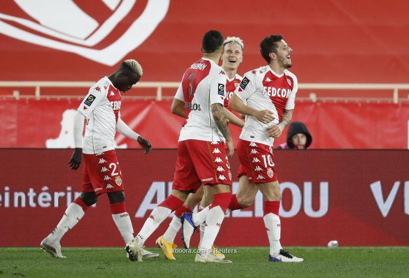 بالفيديو موناكو يتغلب عل مضيفه نانت في الدوري الفرنسي الممتاز