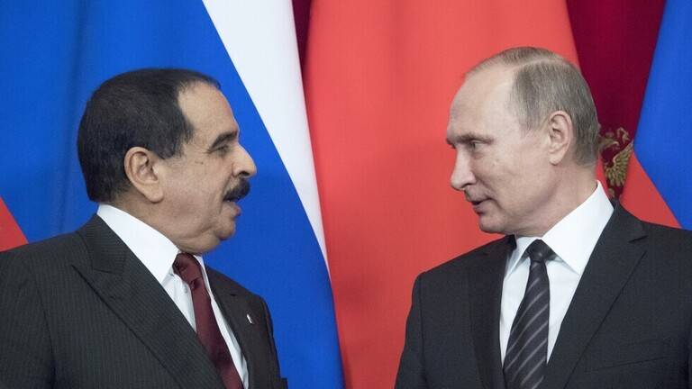 اتصال بين بوتين وملك البحرين