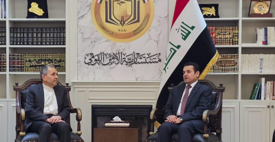 تنفيذ بنود الاتفاق الأمني.. أبرز ملفات لقاء الأعرجي ومسؤول إيراني