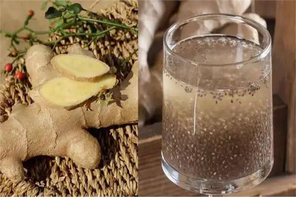فوائد مبهرة لماء الزنجبيل وبذور الشيا صباحا