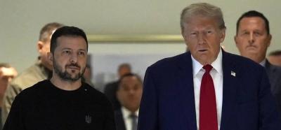 زيلينسكي يرد على ترامب بصرامة: من يريد استبدالي لن ينجح أبدا