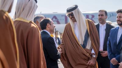 أمير قطر يزور إيران في زيارة رسمية