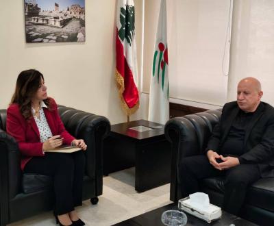 بيرقداريان تطلب من حيدر مسح أضرار المنشآت جرّاء العدوان