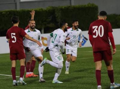 الانصار يفوز على النجمة ويستعيد الصدارة منفرداً