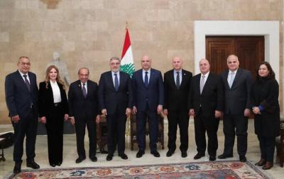 الرئيس عون: النهوض بلبنان مسؤولية مشتركة