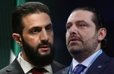 الشرع يتلقى برقية تهنئة من الحريري بمناسبة حلول شهر رمضان