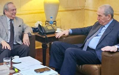 حبيب يتابع مع الجسر قروض قطر وأبوظبي