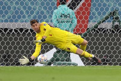 كورتوا مستعد للعودة لمنتخب بلجيكا مرة أخرى