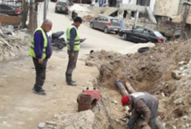 مياه الجنوب تواصل مسح الأضرار اللاحقة بمنشآتها