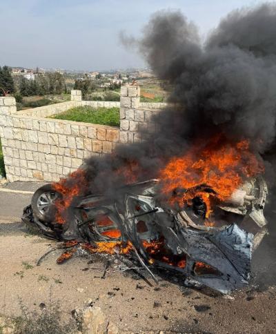 غارة إسرائيلية على سيارة جنوبي لبنان.. من المستهدف؟