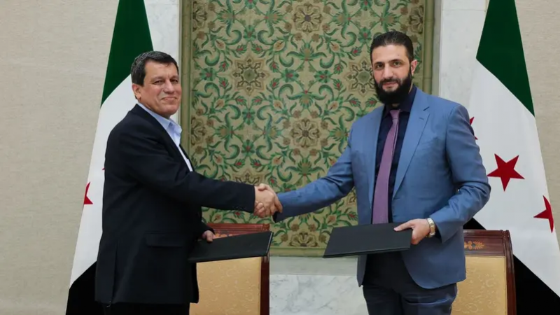 تفاصيل اتفاق الشرع وعبدي... بنود 