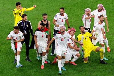 منتخب الأردن يتلقى رسالة 