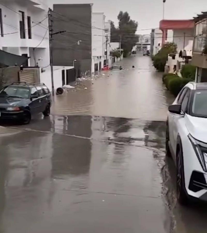 العراق.. سيارات تغرق في كركوك (صورة)