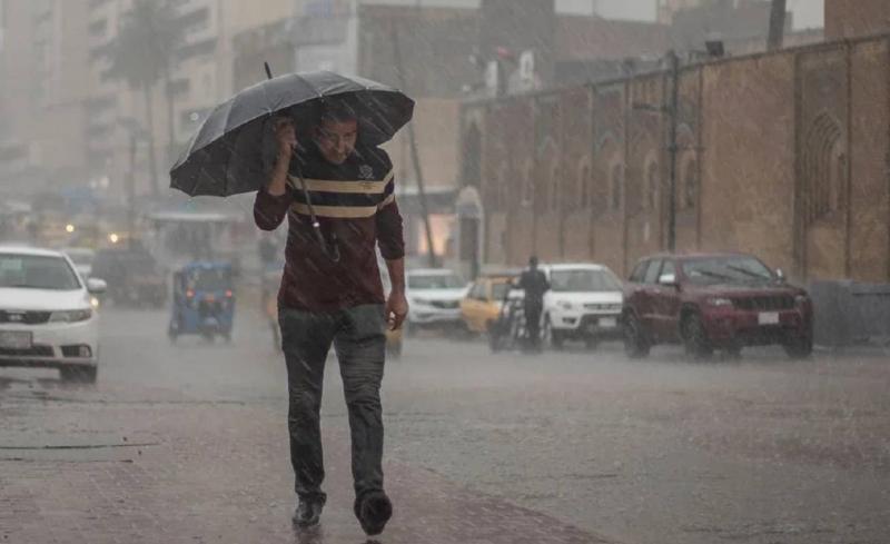 أمطار رعدية وإنخفاض بدرجات الحرارة في العراق