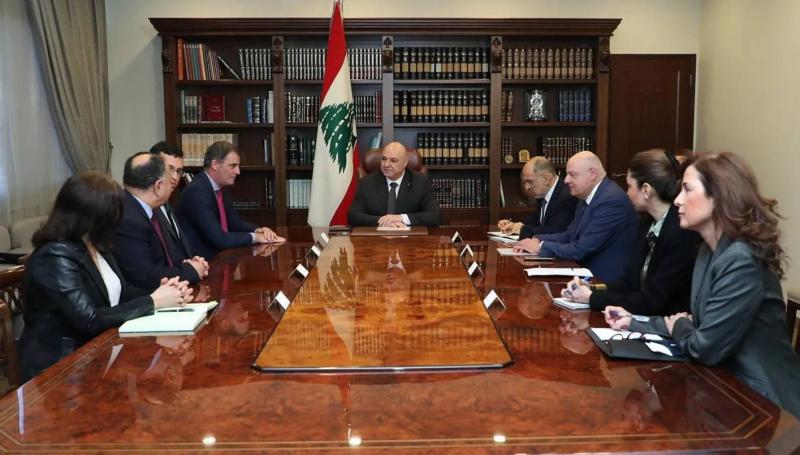 انطلاق المفاوضات بين الحكومة وصندوق النقد...الرئيس عون: ملتزمون تنفيذ الإصلاحات
