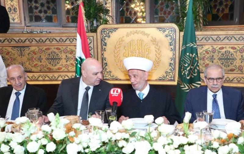 دريان بإفطار دار الفتوى: سيبدأ في لبنان عهد مشرق في الإنقاذ والإصلاح