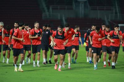معسكر لمنتخب لبنان  في الدوحة استعدادا للتصفيات الاسيوية