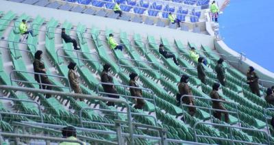 إستعدادات أمنية مكثفة لتأمين مباراة المنتخب العراقي ونظيره الكويتي