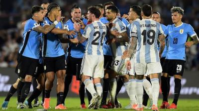 بغياب ميسي.. الأرجنتين على بعد نقطة من الوصول للمونديال