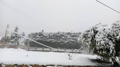 أجواء شتوية... إليكم الطرقات المقطوعة بسبب الثلوج