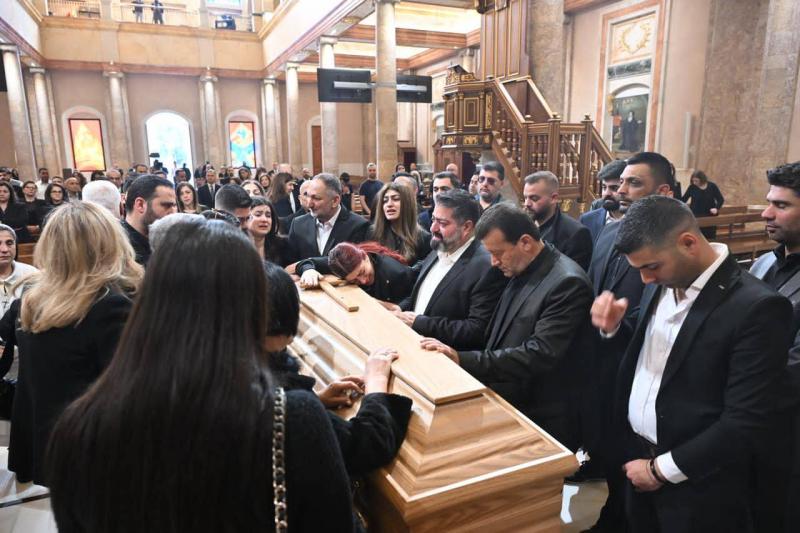 الوداع الأخير للإعلامية هدى شديد (فيديو)