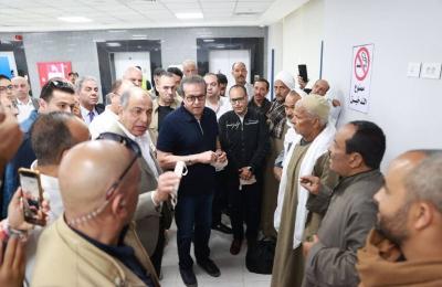 مصر.. وزير الصحة يطالب المرضى بشكر الدولة على الخدمات! (فيديو)
