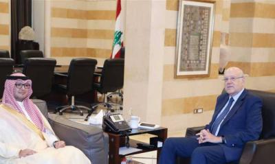 ميقاتي يلتقي البخاري والهيئات المانحة لمكافحة الكوليرا