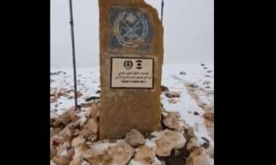 أولى ثلوج الموسم على القرنة السوداء؟