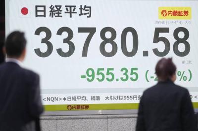 Panic Strikes Asian Markets Amid U.S. Tariff Hikes