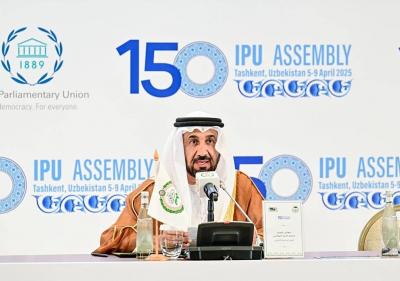 البرلمان العربي ملتزم بدعم القضايا العربية وعلى رأسها فلسطين