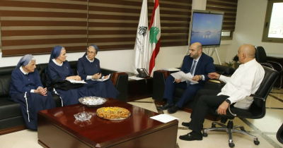 وزير الصحة يطلع من وفد جمعيّة راهبات الصليب على أوضاع المؤسسات الصحية