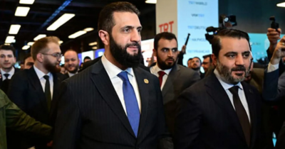 بالفيديو.. تساؤلات حول الحراسة التي أحاطت بالشرع في تركيا