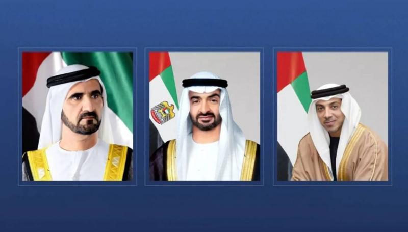 الرئيس الإماراتي ونائباه يهنئون الرئيس السوري بذكرى عيد الجلاء