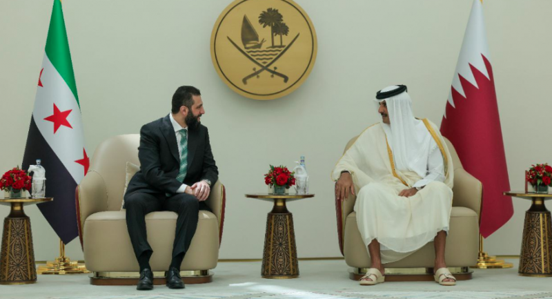 الشرع يزور قطر للمرة الأولى (صور)