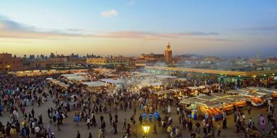 في المغرب.. أمطار غزيرة تغرق شوارع مراكش (صور)
