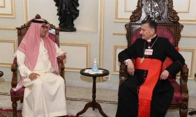 بخاري زار الراعي في بكركي مهنئًا بالأعياد