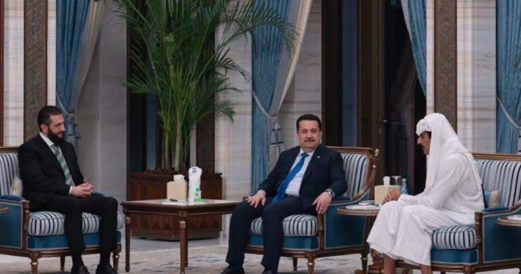 في الدوحة .. اللقاء الأول بين الشرع والسوداني