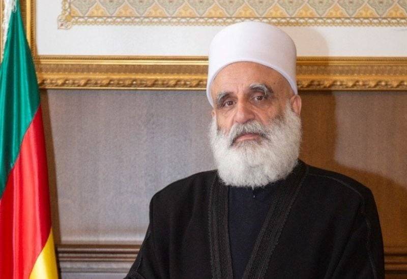 شيخ العقل يطمئن هاتفياً على صحة الراعي