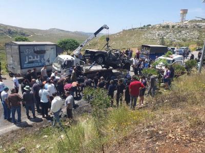 وزارة الصحة في حصيلة نهائية: سقوط شهيد وإصابة شخص بجروح بالغارة الإسرائيلية على كوثرية السياد