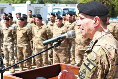 قائد الجيش يتفقّد قيادة فوج الحدود البرية الأول