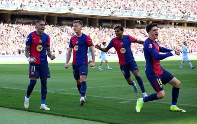 برشلونة يُفلت من سيلتا فيجو في مباراة مجنونة!