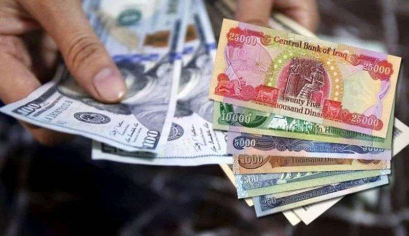 الدولار ينخفض في العراق